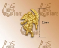 Декоративный элемент, ангел, 22 мм, металл