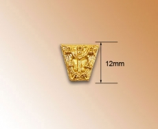 Декоративный элемент, якорь, 12 мм, металл