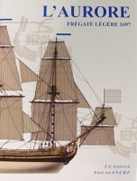 L'Aurore fregate legere 1697 + чертежи (fr)