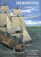 Hermione frigate, 1779-1793 + чертежи