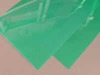 Листовой пластик Evergreen полупрозрачный зеленый, 0,25 мм, 2 лист/уп, 15х30 см. EVG9903