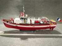 Портовый пожарный катер (c двигателями)