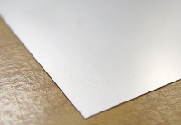 Белая жесть 0,33 мм, лист 12x18 см