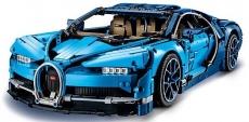 Конструктор Lepin 20086 Bugatti Chiron (синий) - Technic 42083