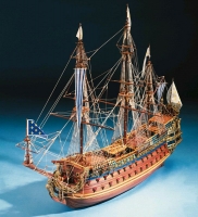 Модель корабля Le Soleil Royal, масштаб 1:77