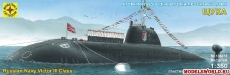 Подводная лодка проекта 671РТМК «Щука», масштаб 1:350
