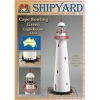 Cape Bowling Green, Shipyard, бумажная модель маяка масштаб 1:87
