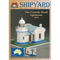 The Crowdy Head, Shipyard, бумажная модель маяка масштаб 1:87