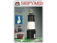 Сборная картонная модель Shipyard маяк Lighthouse Ulkokalla (№18), 1/72
