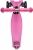 Самокат Maxiscoo Junior Трехколесный Детский со Светящимися Колесами, Розовый - MSC-J101704