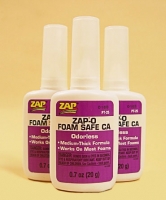 Цианокрилатный клей без запаха ZAP, 20 гр.