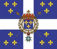 Кормовой флаг, Франция, 30х25 мм