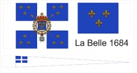 Набор флагов Франции XVII века