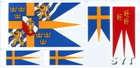 Набор флагов Швеции для корабля Wasa