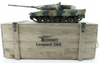 Taigen 1/16 Leopard 2 A6 (Германия) САМО 2.4G RTR, деревянная коробка