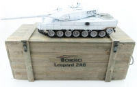 Taigen 1/16 Leopard 2 A6 (Германия) (для ИК танкового боя) UN 2.4G RTR, деревянная коробка