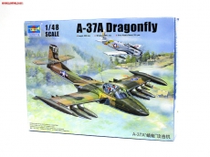 US A-37A Dragonfly Light Ground-Attack Aircraft, масштаб 1:48
