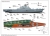 Авианесущий крейсер "Минск" ("Киев") пластиковая модель масштаб 1:550