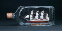Nippon Maru корабль в бутылке масштаб 1:950