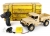 Грузовик желтый 1/16 4WD электро - Military Truck PRO (корпус "военный" грузовик, 2.4gHz, 10 км/ч)