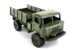 Внедорожник зеленый 1/16 4WD электро - Offroad Truck (зеленый корпус "военный" грузовик) набор для с