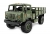 Внедорожник зеленый 1/16 4WD электро - Offroad Truck (зеленый корпус "военный" грузовик) набор для с