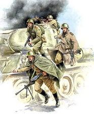 Советский танковый десант, масштаб 1:35