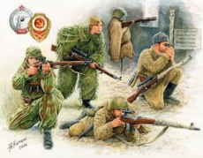 Советские снайперы 1941-1943 гг., масштаб 1:35
