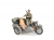 Сборная модель ZVEZDA Немецкий мотоцикл с коляской и экипажем БМВ Р-12, 1/35