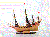 Сборная модель ZVEZDA Флагманский корабль Френсиса Дрейка "Ревендж", подарочный набор, 1/350