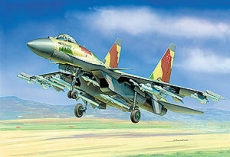 Истребитель Су-35, масштаб 1:72