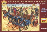 Миниатюра Персидская кавалерия и колесница IV-I вв. до н.э., масштаб 1:72