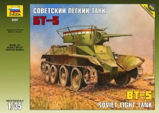 Советский лёгкий танк БТ-5, масштаб 1:35