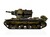 Радиоуправляемый танк Torro KV-2 1/16 ВВ-пушка, дым, зеленый V3.0 2.4G RTR