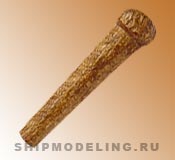 Деревянный гвоздь, орех, 6 мм, 10 шт