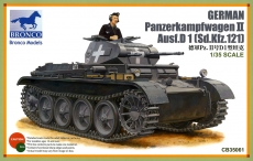 PanzerKampfwagen II Ausf.D1, масштаб 1:35