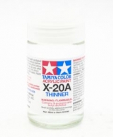Растворитель Acrylic thinner X-20A для акрила 46мл (TAMIYA)
