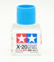 X-20 Растворитель для эмали 40мл Enamel Paint Thinner (TAMIYA)