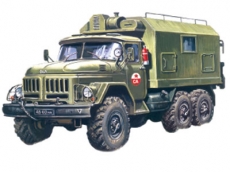 72812 Command Vehicle ZIL-131 (ICM) 1/72