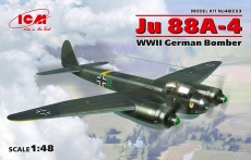 48233 Cамолёт германский бомбардировщик Ju88A-4 II MB (ICM) 1/48
