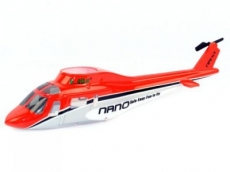 Фюзеляж (красный) для вертолетов E-Sky Nano