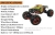 Off-Road Cralwer Truck HSP электро Climber 4WD 1:8 2.4Ghz
