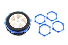 Стяжки для приклейки шин багги 1/8 Rubber Tyre Bands (4шт)