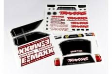 Наклейки для корпуса автомодели Traxxas E-Maxx Brushless