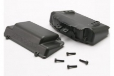 Крышка батарейного отсека/задний бампер (пластик) для автомоделей Traxxas Jato 3.3